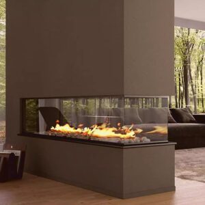 Holographic Projection Fireplace